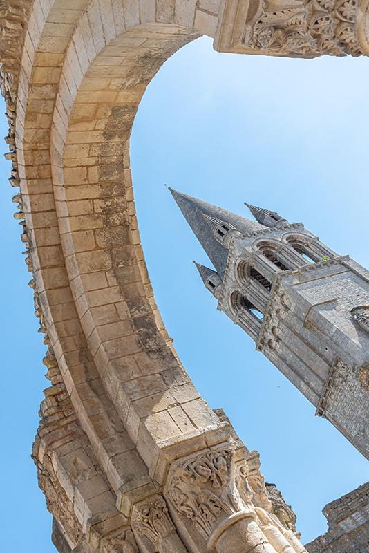 Clocher de l'Abbaye Notre-Dame, Déols - photo 7
