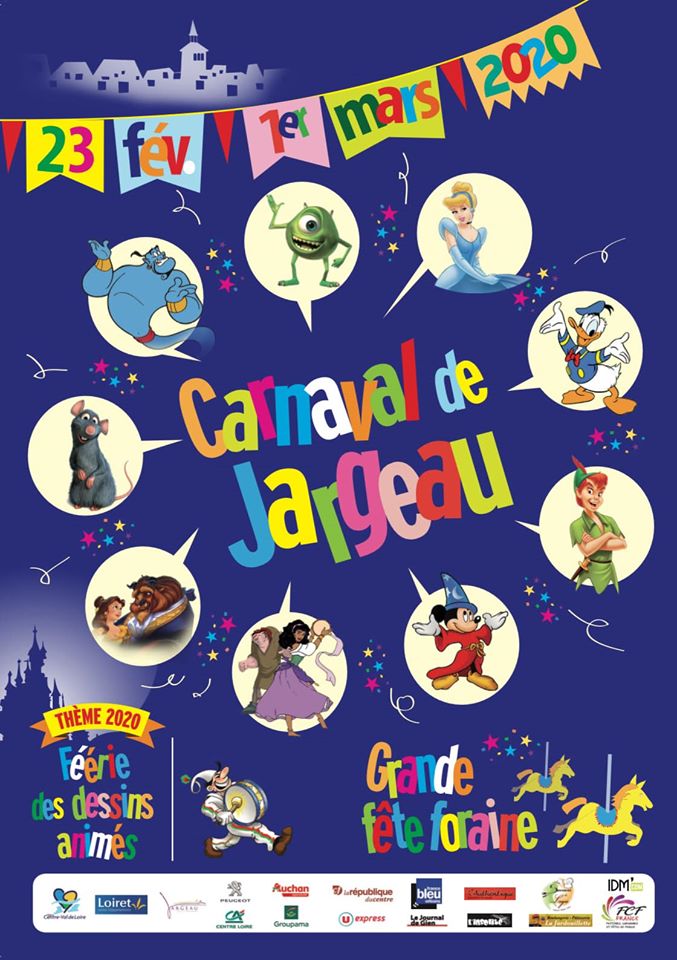 Carnaval de Jargeau : Féerie des dessins animés©