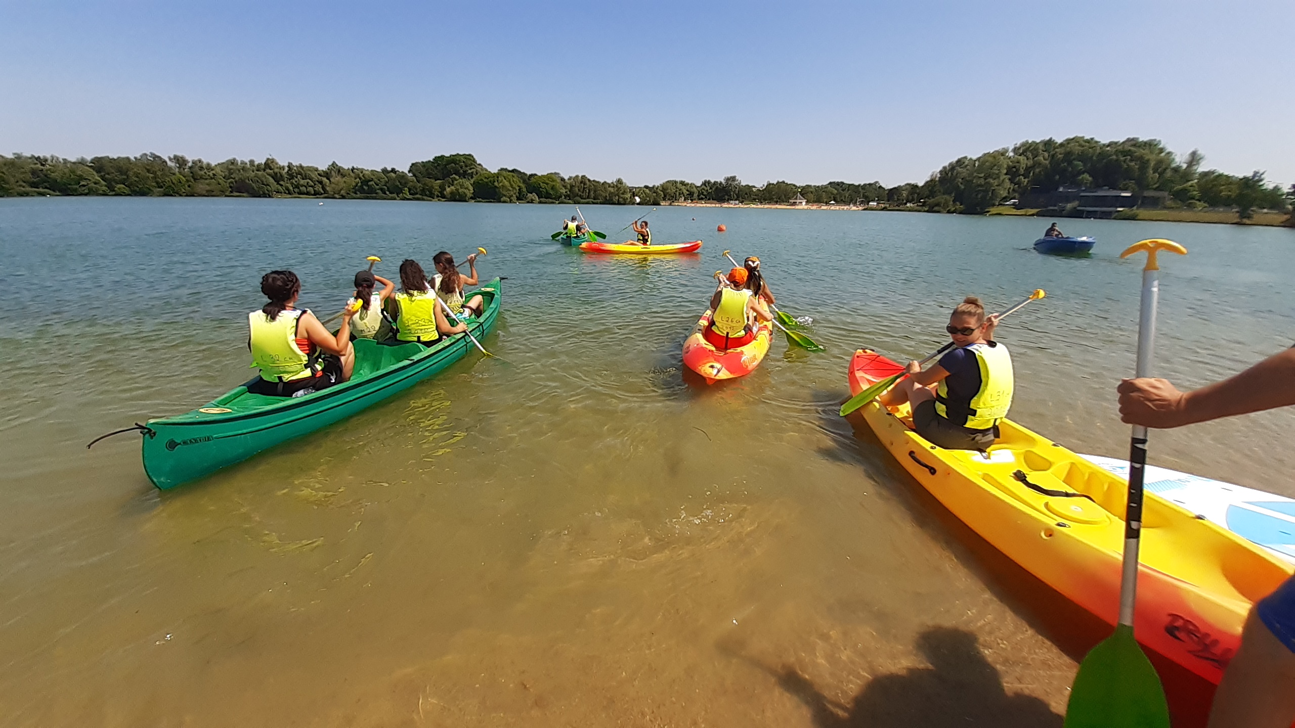 Base de loisirs au lac de Chalette-sur-loing