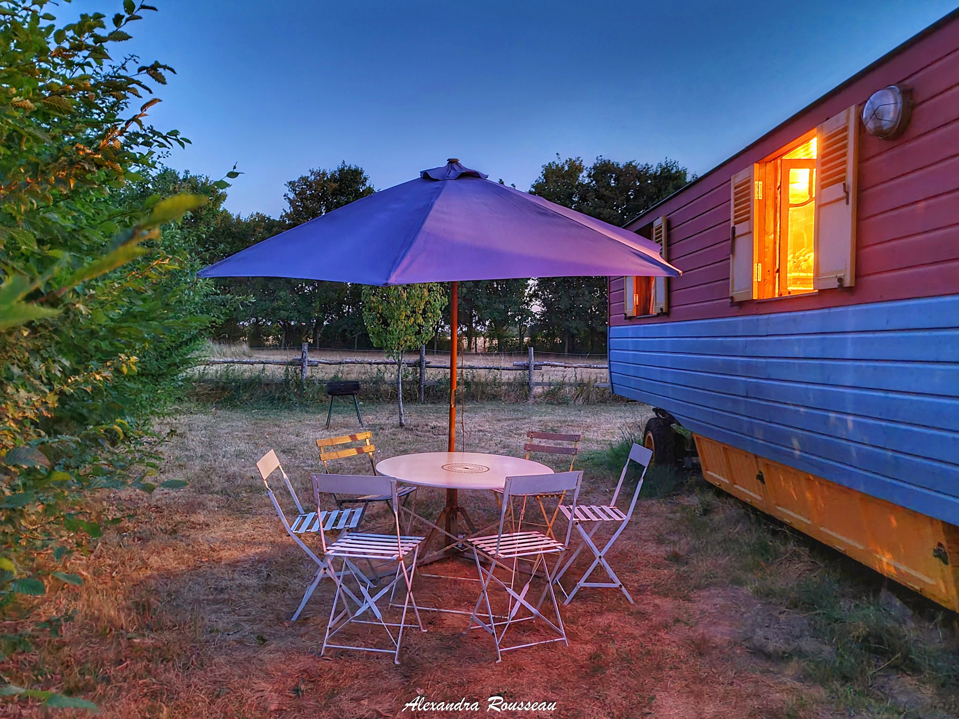 Manoir du Bois Joly - Roulotte Art Déco, Arcisses - photo 5