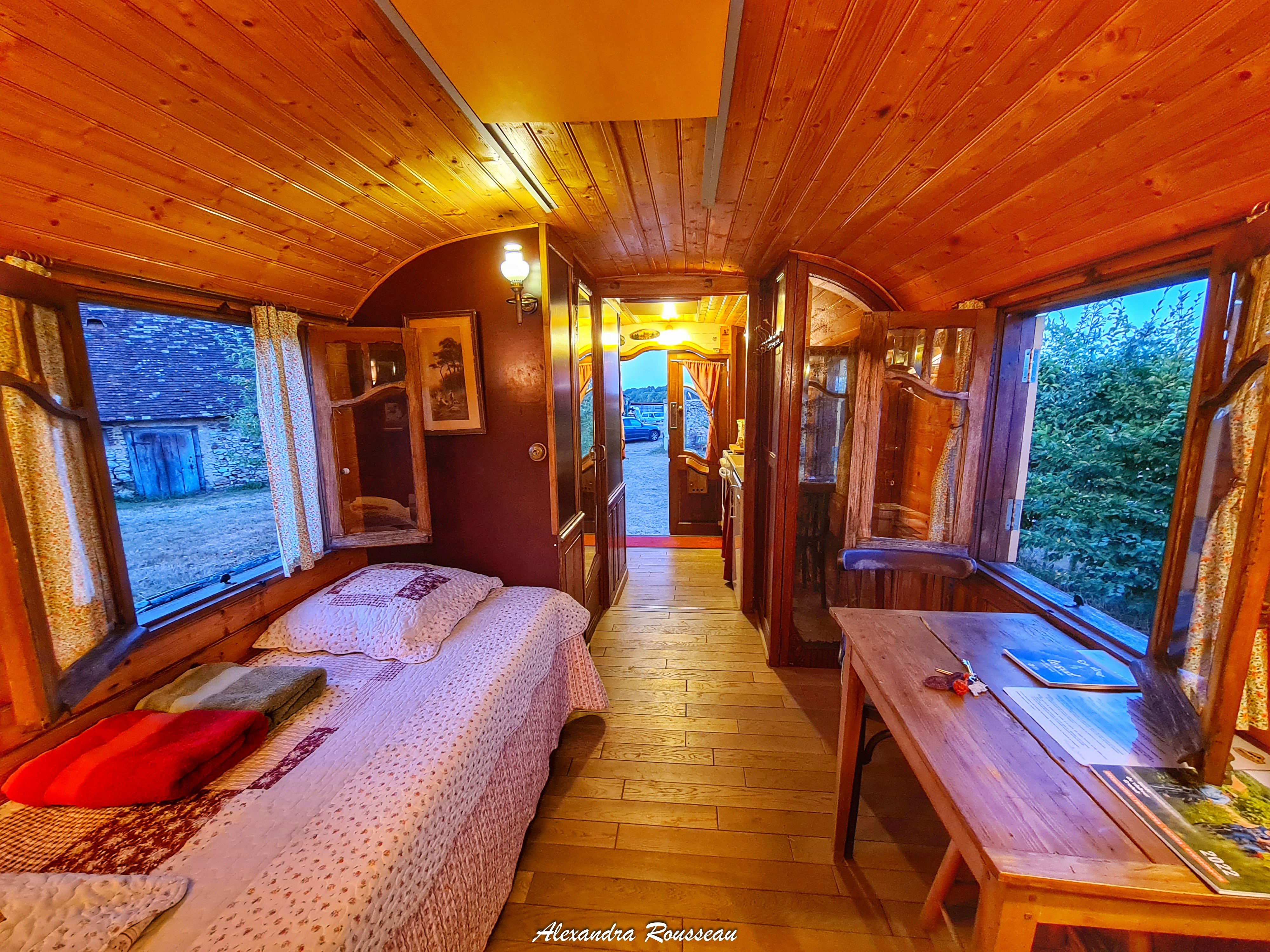 Manoir du Bois Joly - Roulotte Art Déco, Arcisses - photo 12