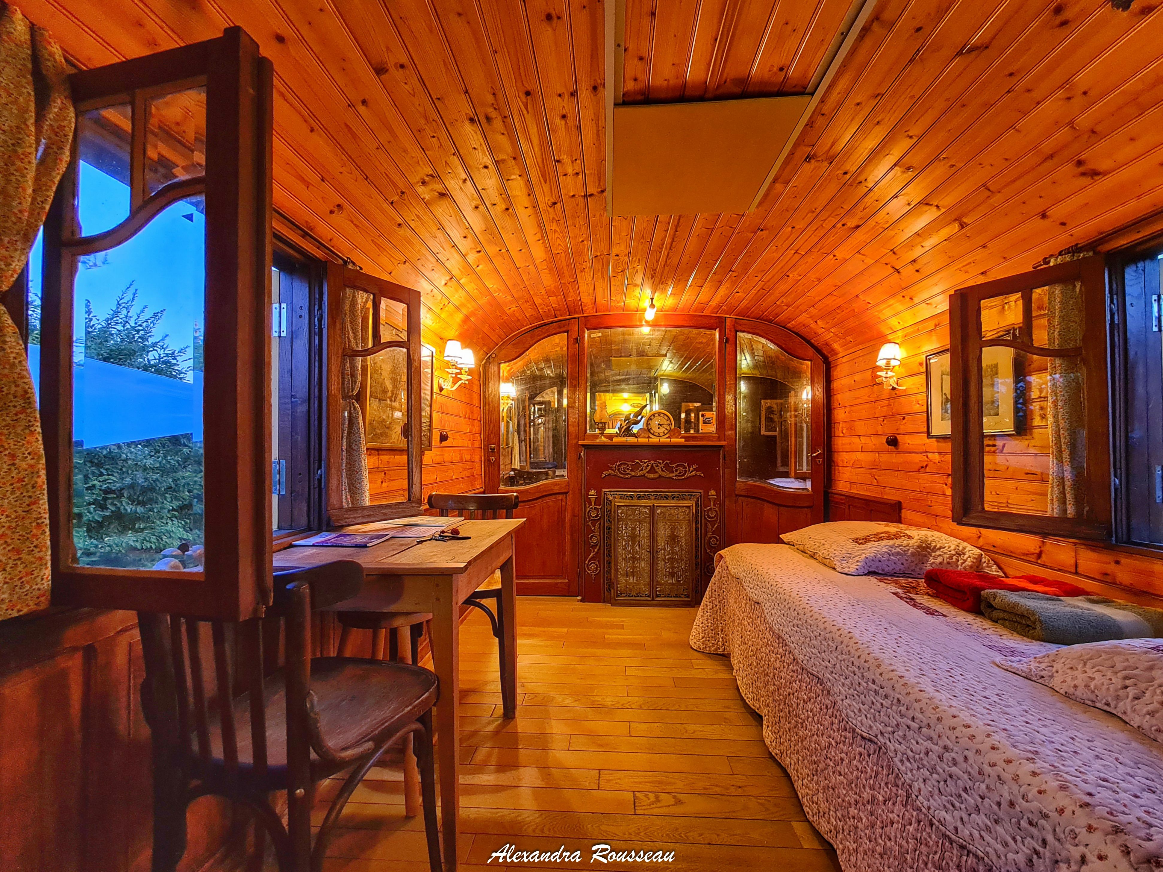 Manoir du Bois Joly - Roulotte Art Déco, Arcisses - photo 2