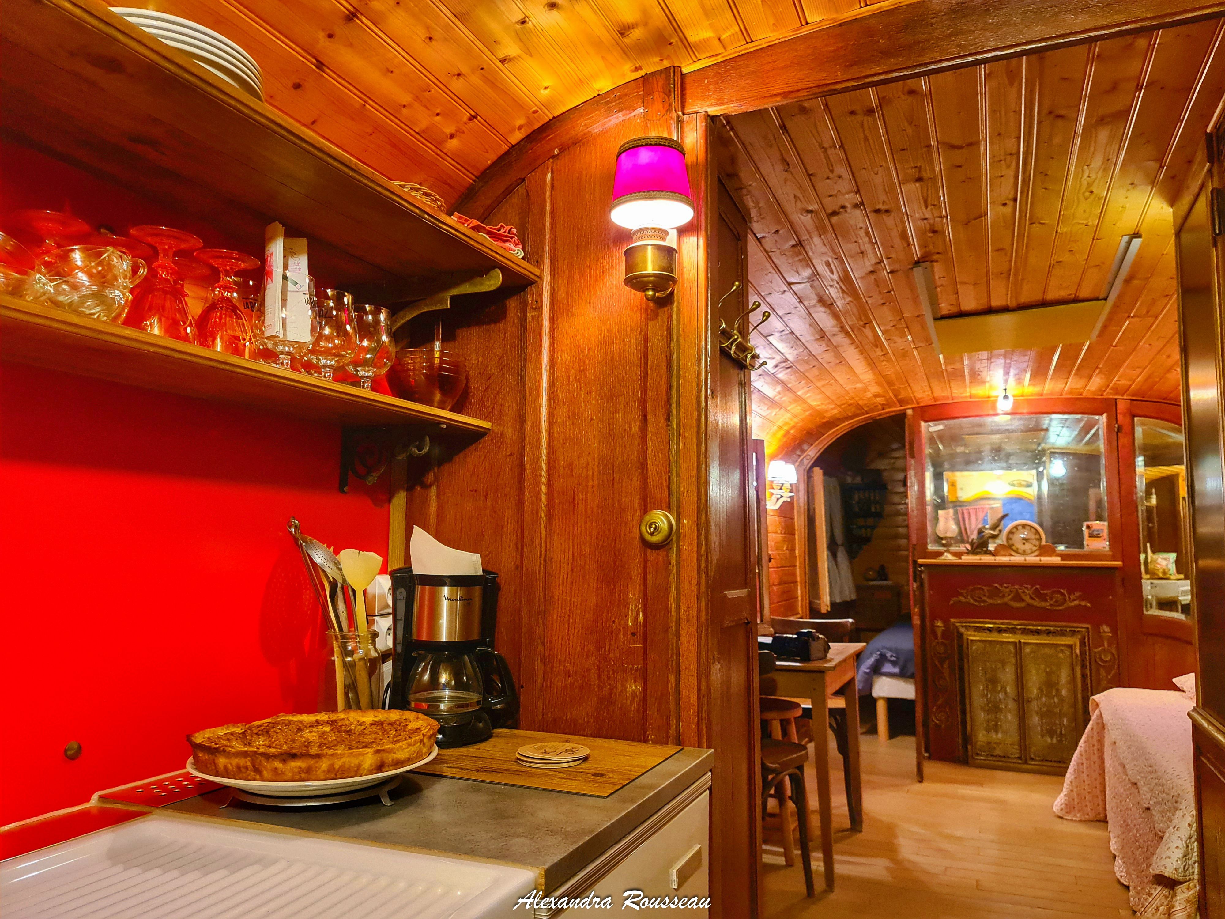 Manoir du Bois Joly - Roulotte Art Déco, Arcisses - photo 11