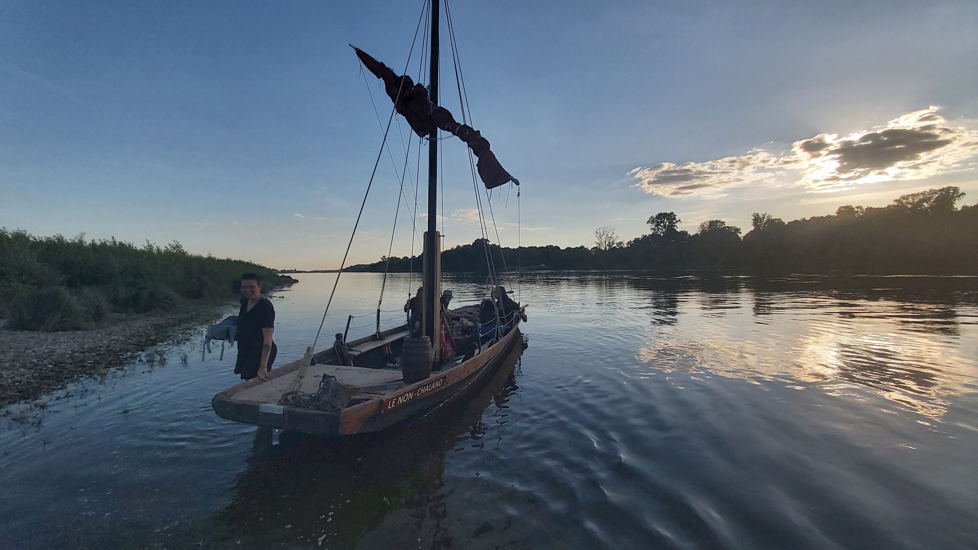 Nova Loire, promenade en bateau traditionnel sur la Loire©
