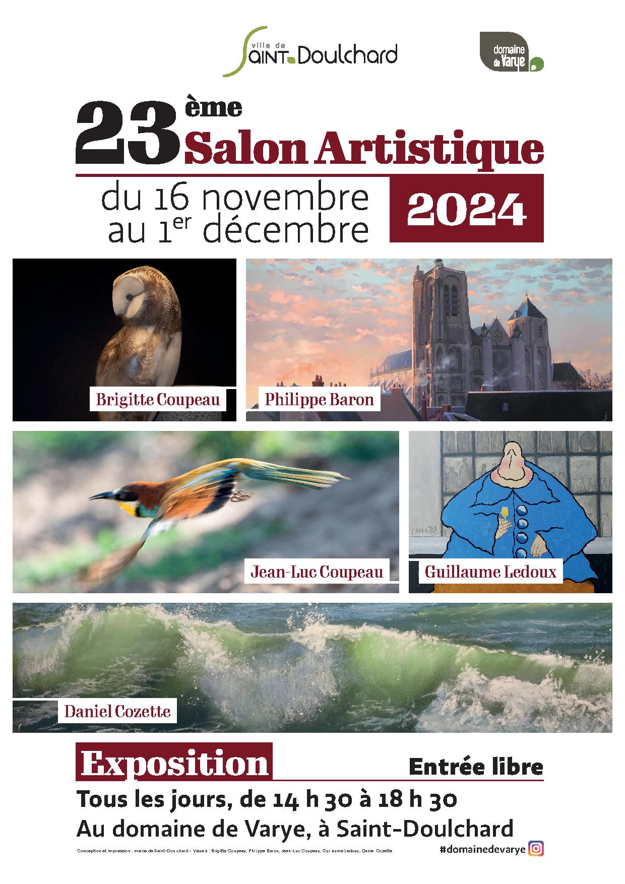 23e Salon artistique de la ville de Saint-Doulchard