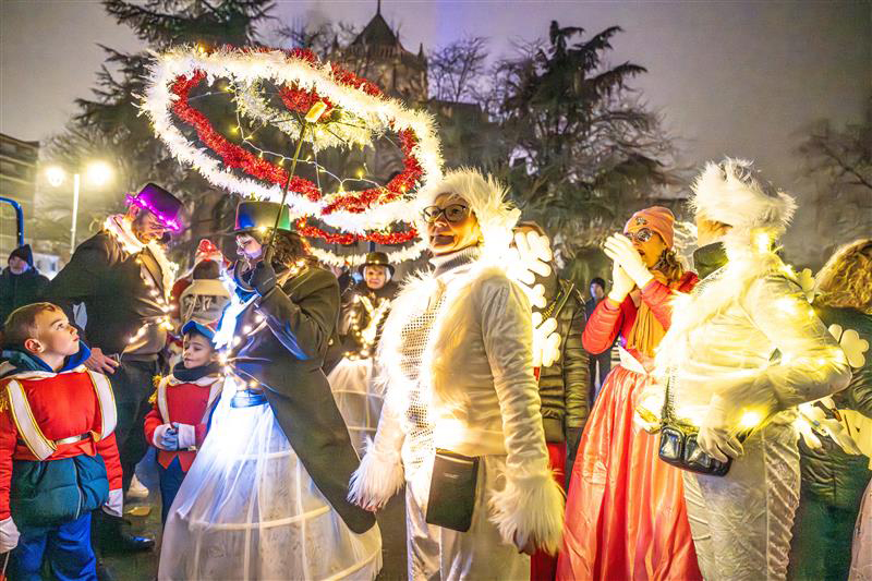 Parade de Noël à Châteauroux