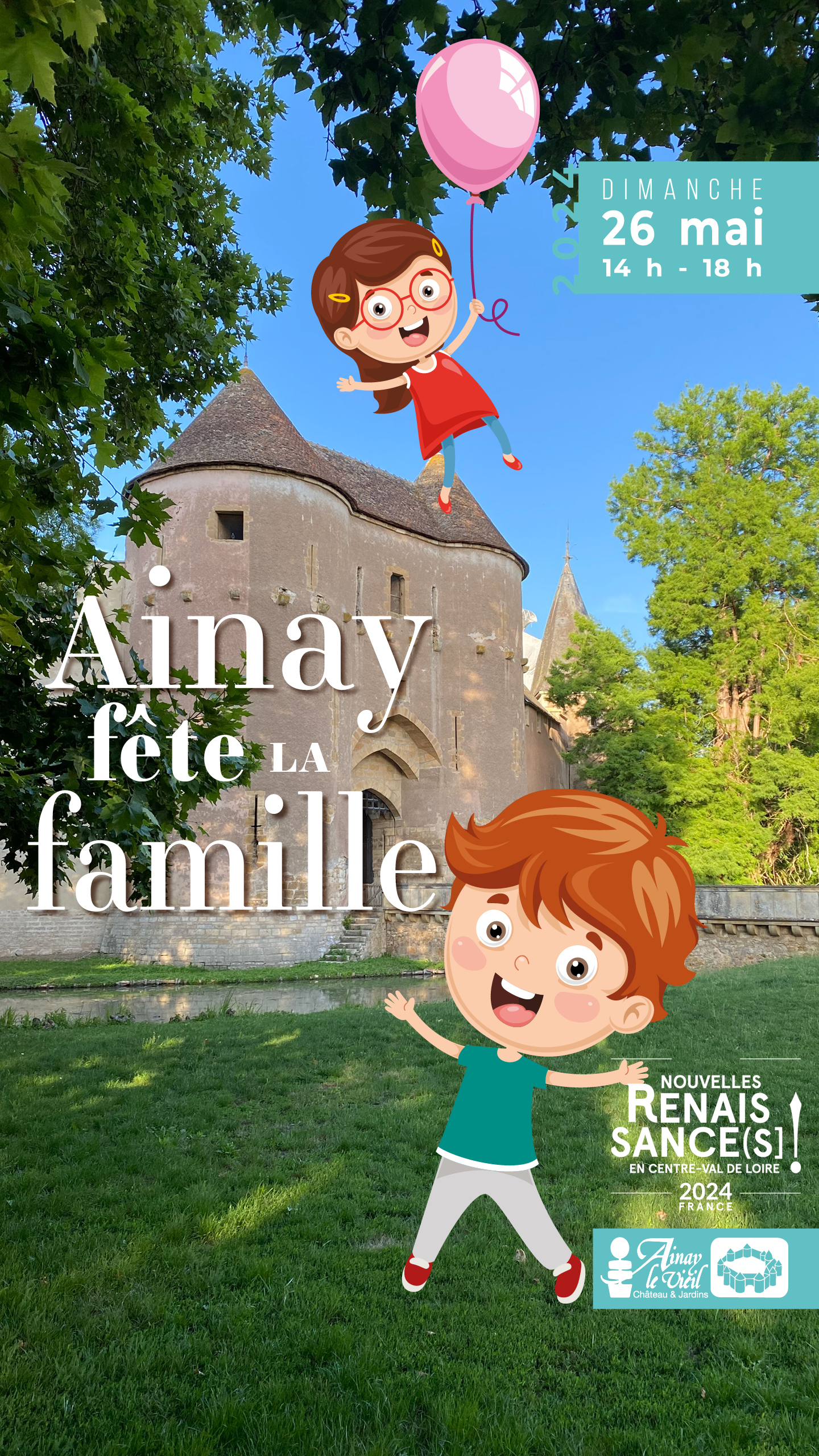 Ainay fête la famille  France Centre-Val de Loire Cher Ainay-le-Vieil 18200