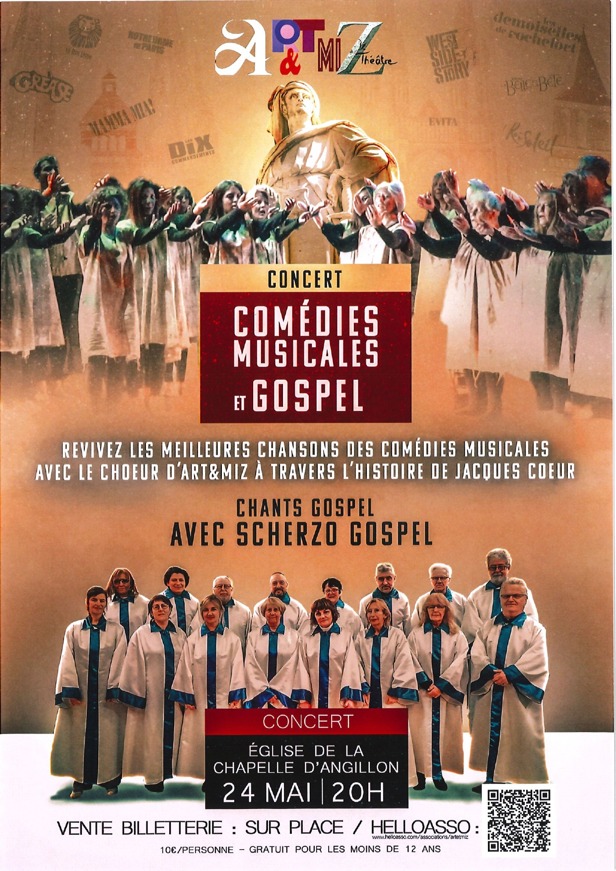 Concert : Comédies Musicales et Gospel (1/1)