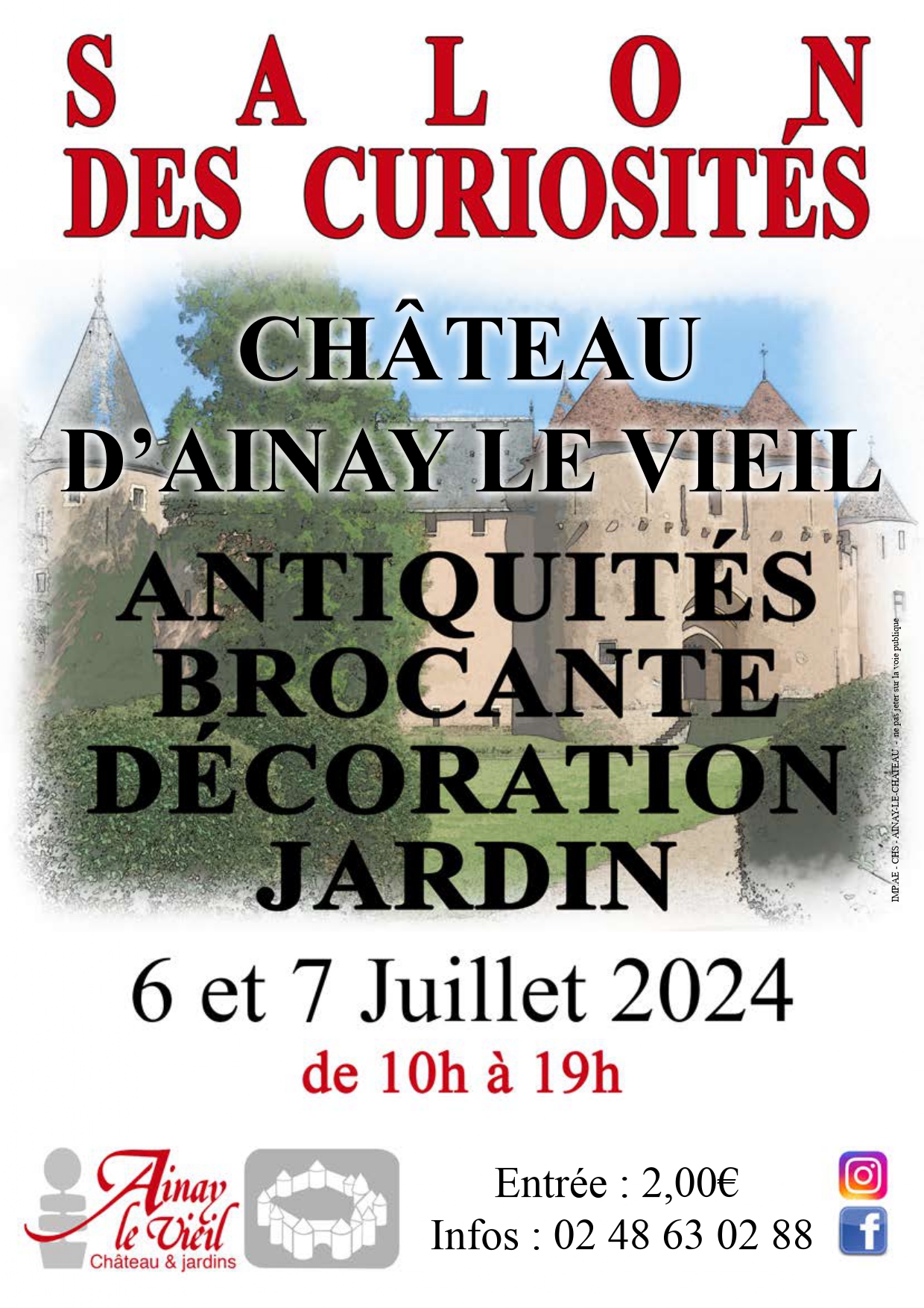 17ème édition du Salon des Curiosités  France Centre-Val de Loire Cher Ainay-le-Vieil 18200