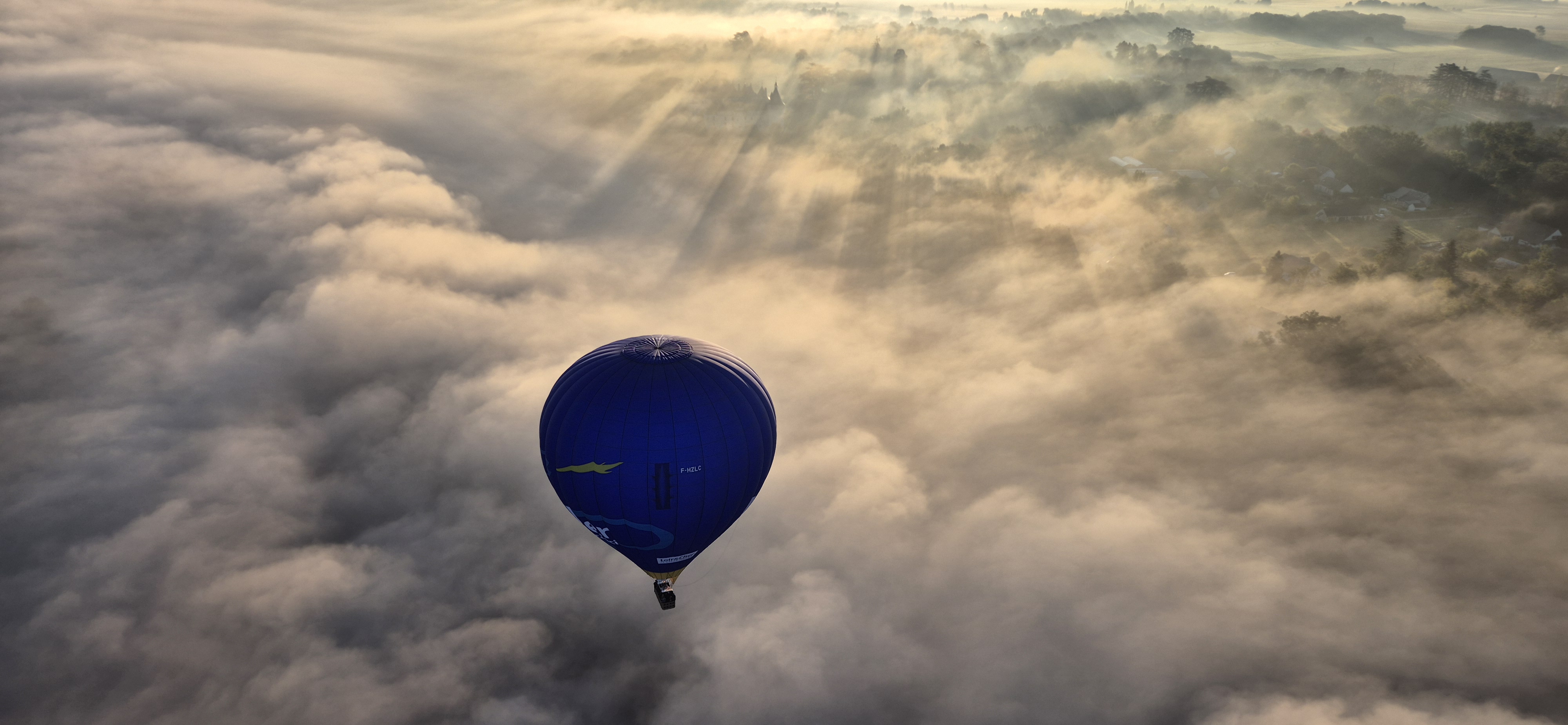 Vol en mogolfiere au pays de Valençay, Valençay