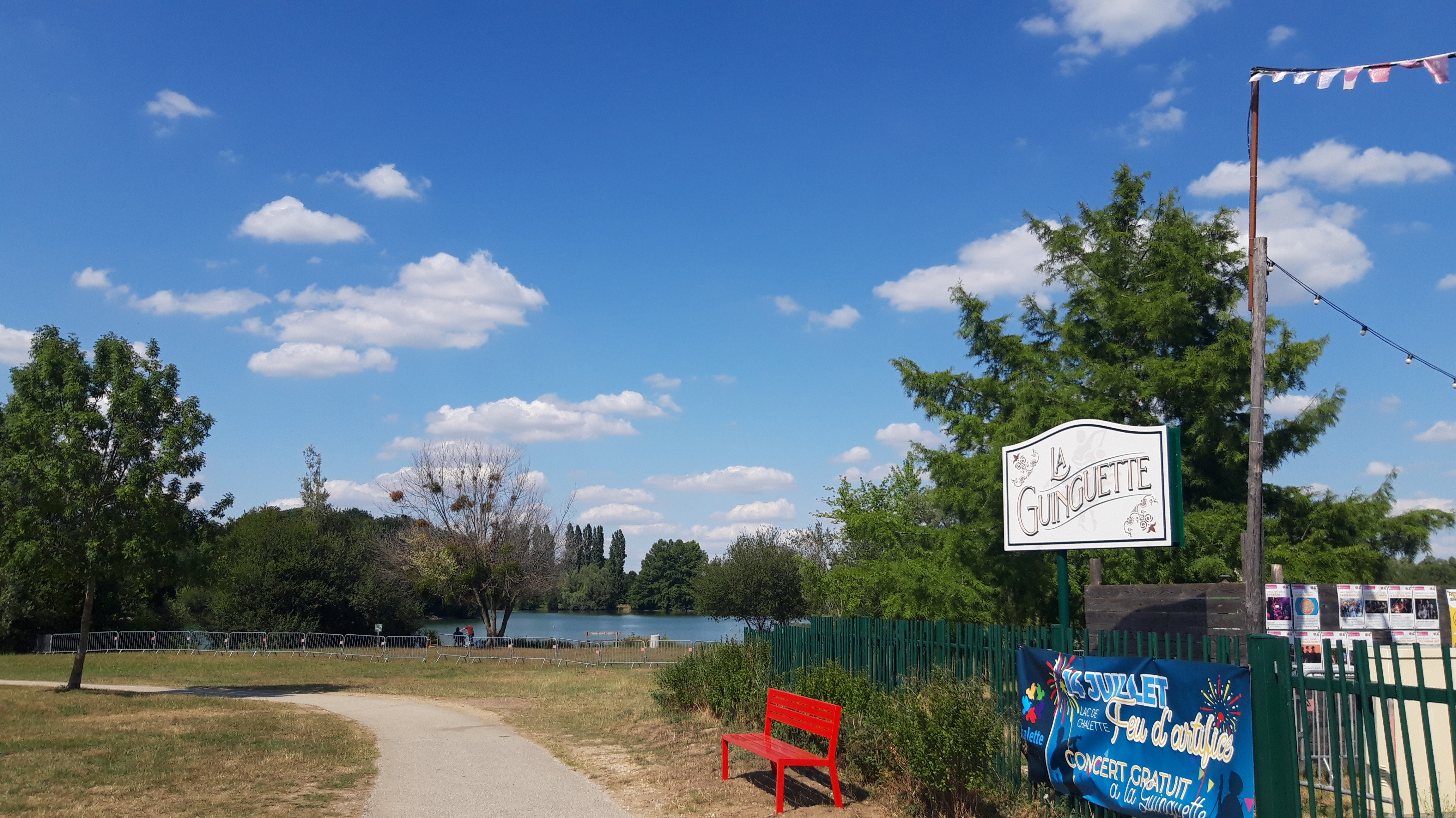 La guinguette au lac