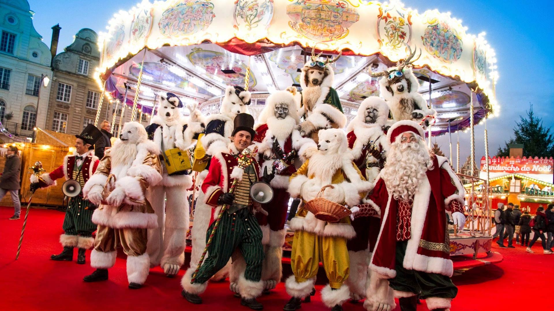 Spectacle déambulatoire « La brigade animalière du Père Noël» - Noël à Chartres 2025
