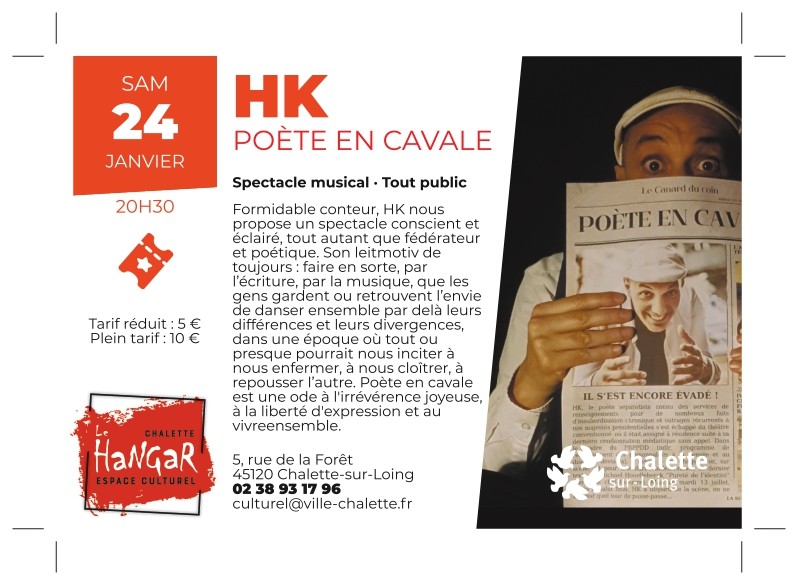 HK Poète en cavale