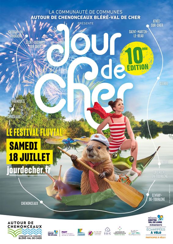 Jour de Cher 2026 - Chasse au trésor sur le patrimoine de Bléré — visuel événement