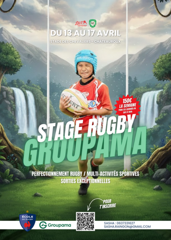 Stage de Rugby Groupama