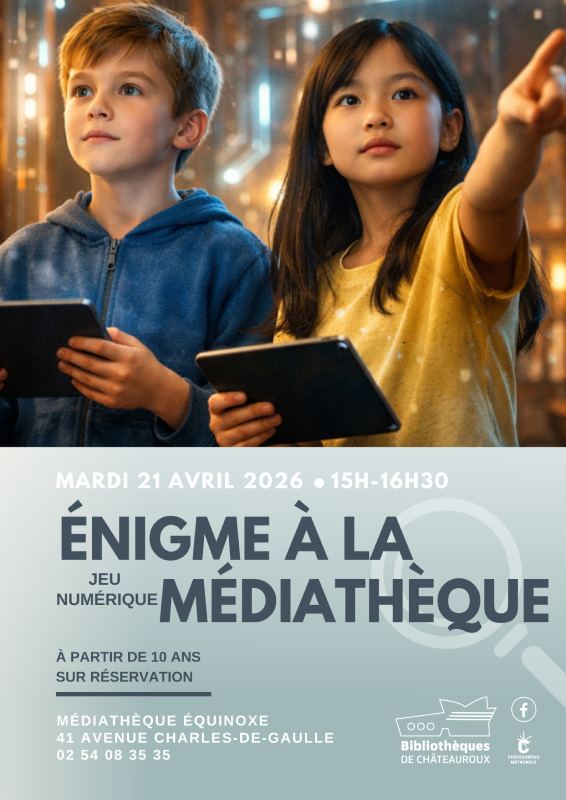 Énigme à la médiathèque