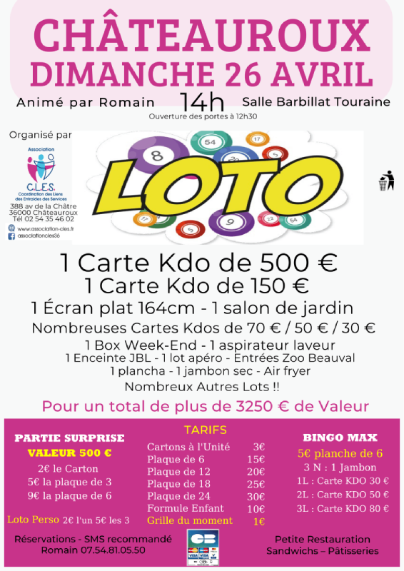 Loto — visuel événement