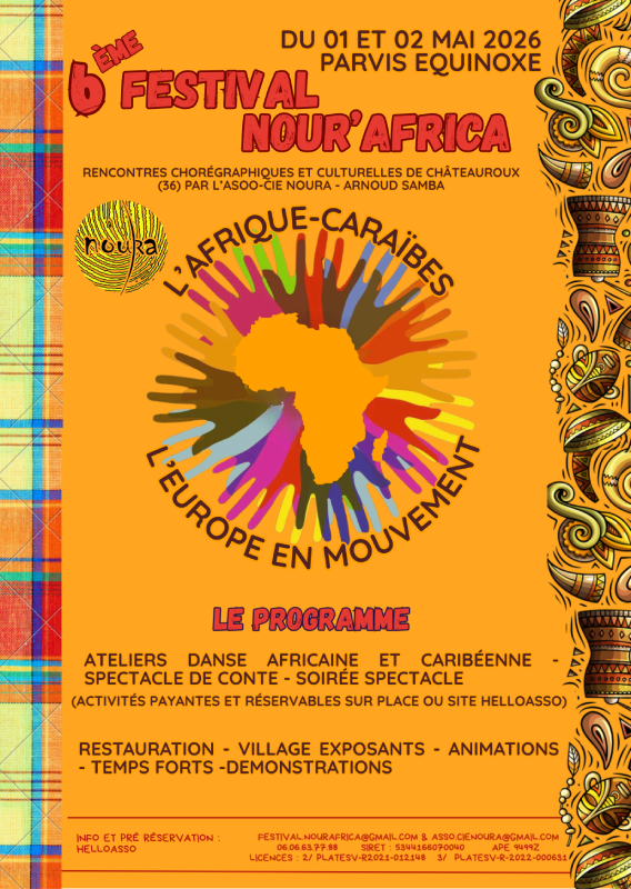 6ème Festival Nour'Africa — visuel événement