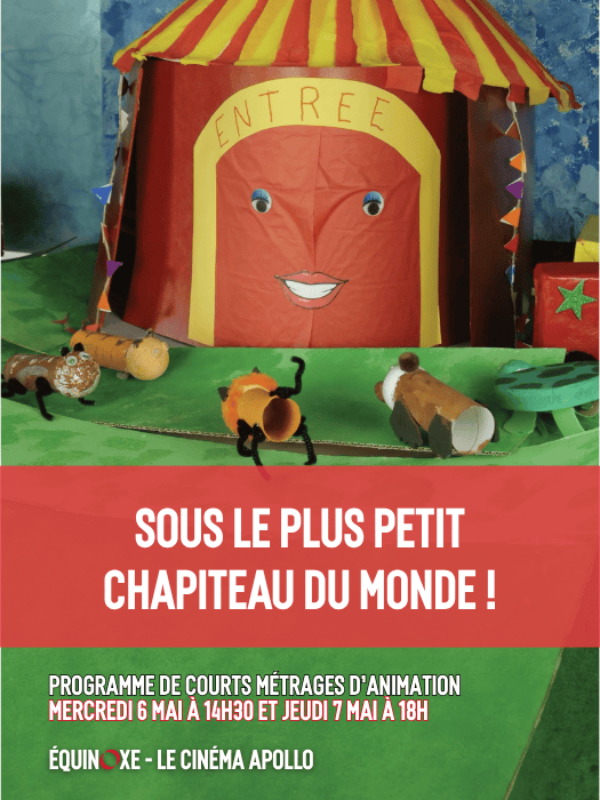 Sous le plus petit chapiteau du monde — visuel événement