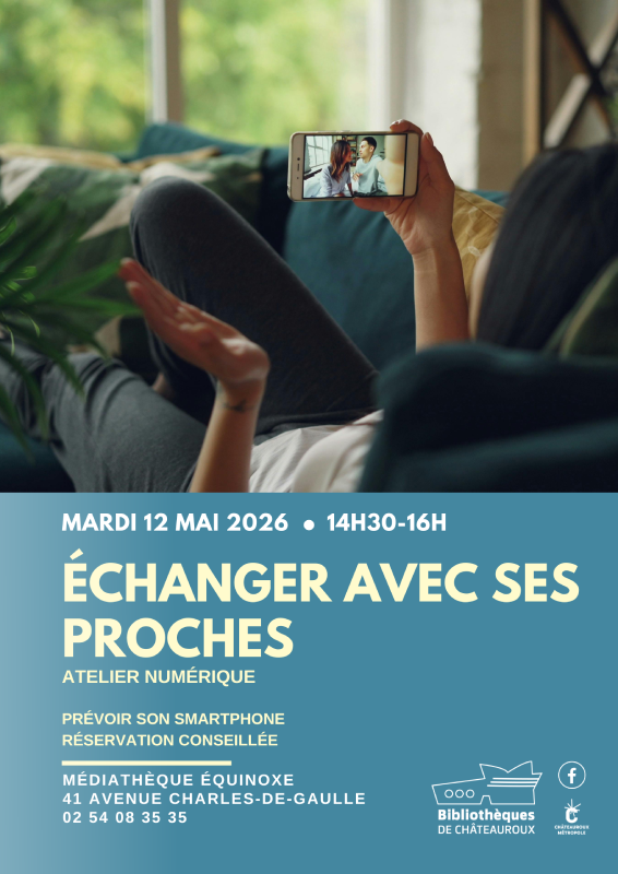 Animation Numérique : Échanger avec ses proches — visuel événement