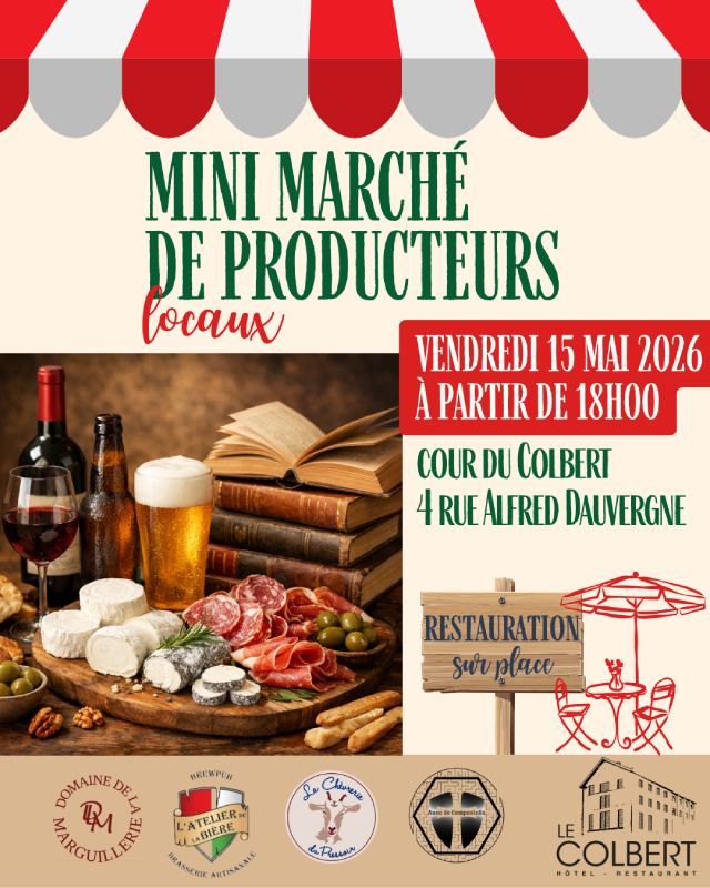 Mini marché de producteurs locaux — visuel événement