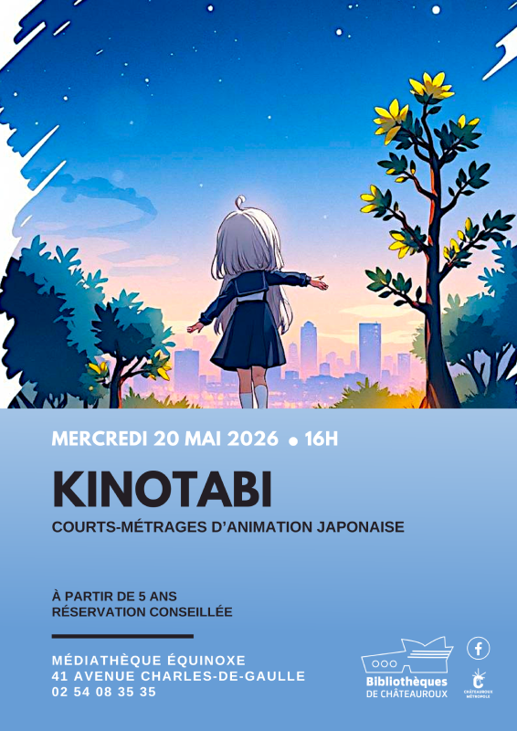 Kinotabi : Courts-métrages d'animation japonais — visuel événement