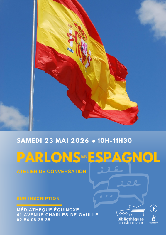Atelier de conversation : Espagnol — visuel événement