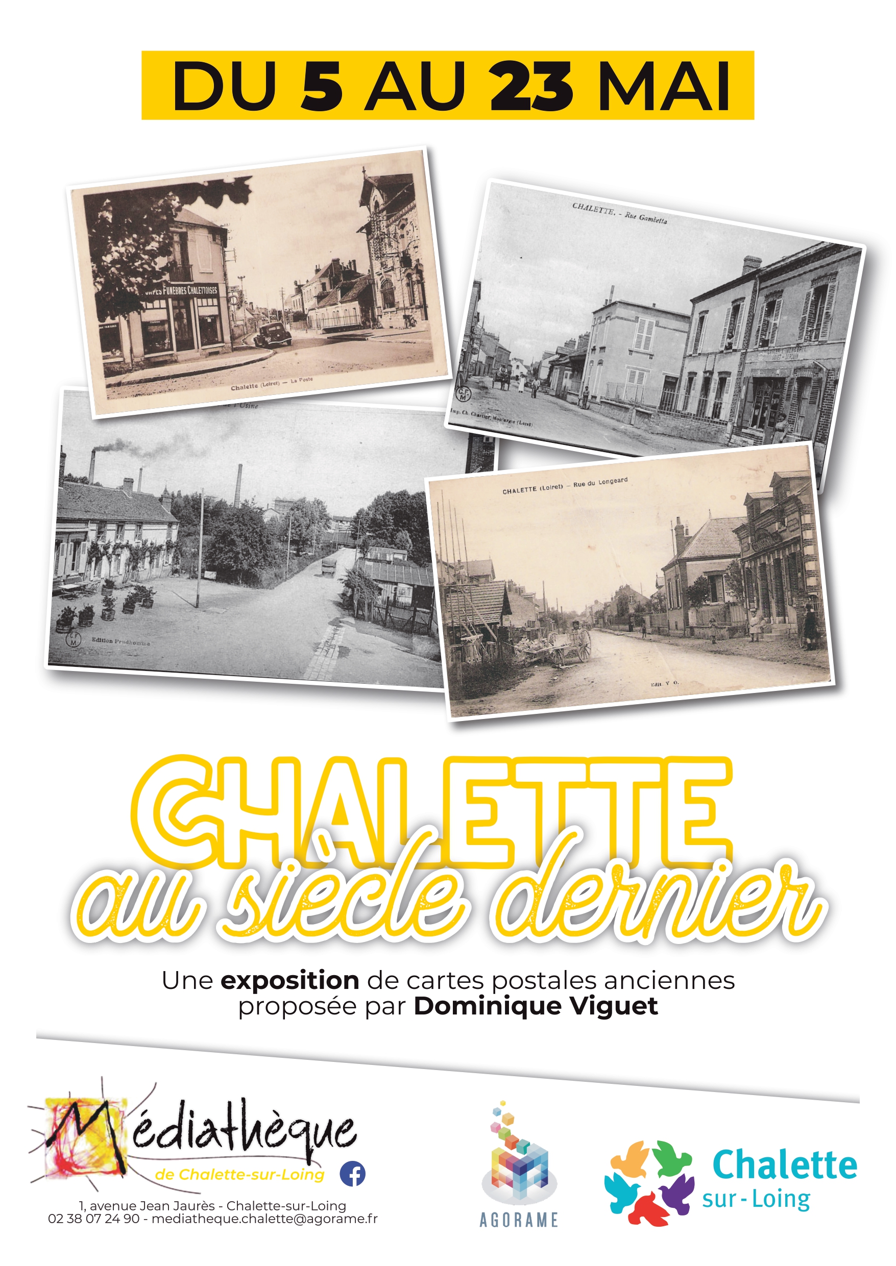 Chalette au siècle dernier — visuel événement