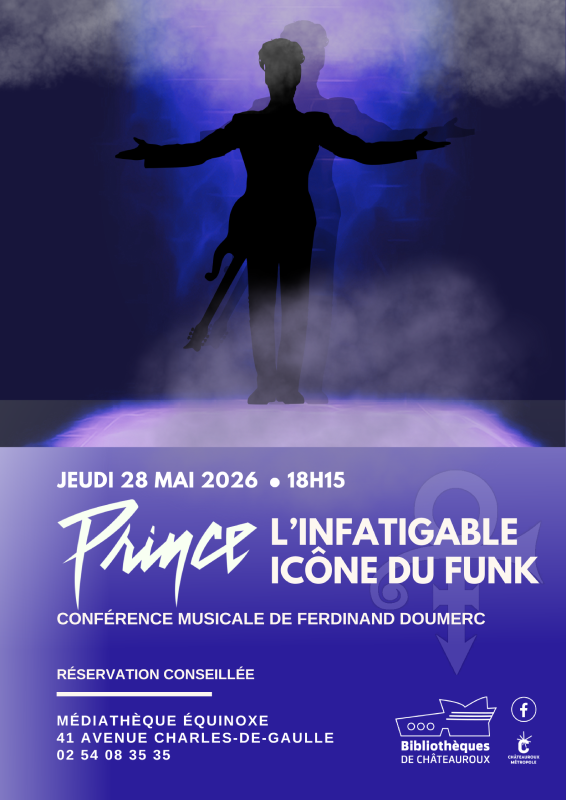 Prince : L'infatigable icône du funk — visuel événement
