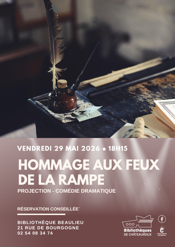Projection : Hommage aux feux de la rampe — visuel événement