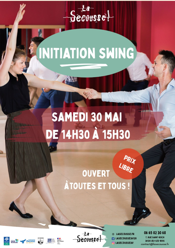 Atelier "Découverte du swing" — visuel événement