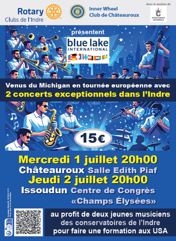 Concert du Blue Lake International Jazz Band