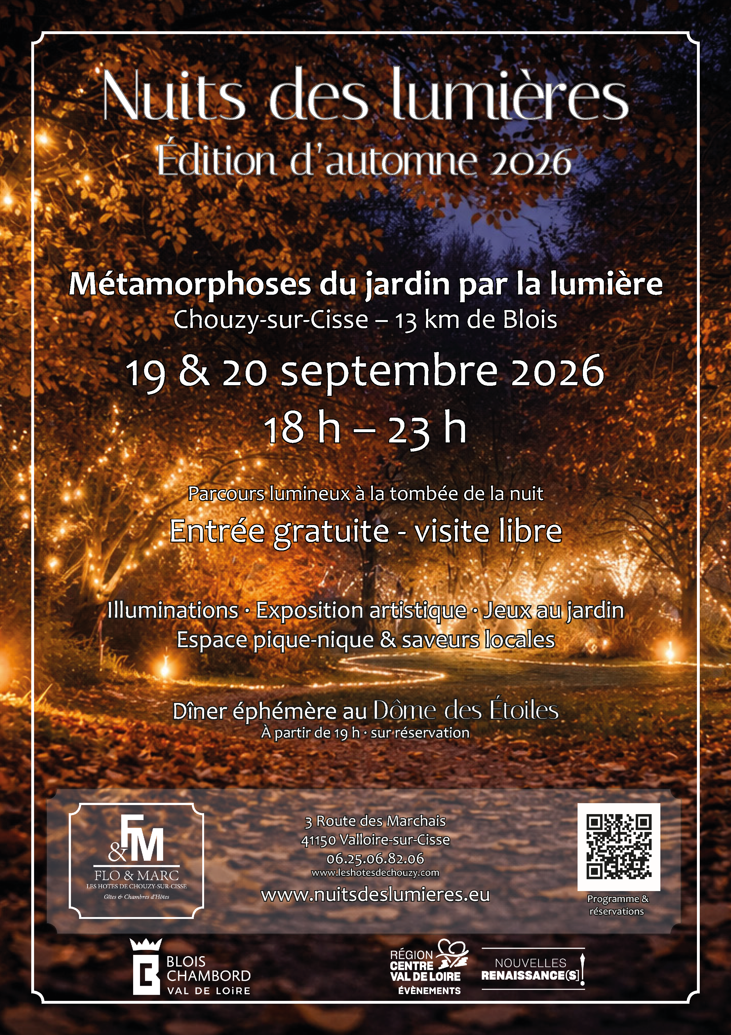 Nuit des lumières  - Halloween à Chouzy-sur-Cisse