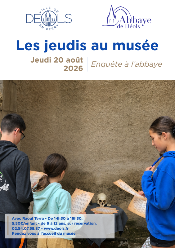 Les jeudis au musée : Enquête à l'abbaye