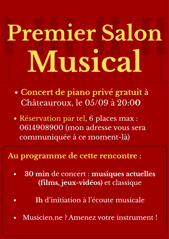 Premier salon musical