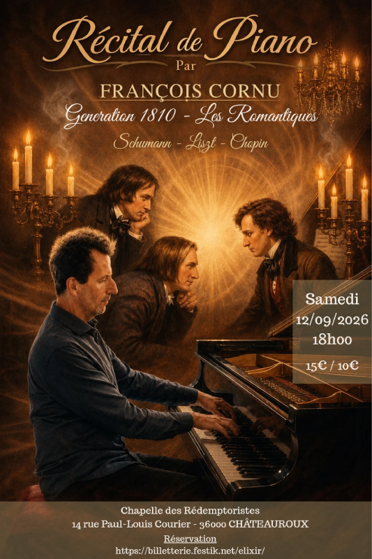 Récital de piano par François Cornu
