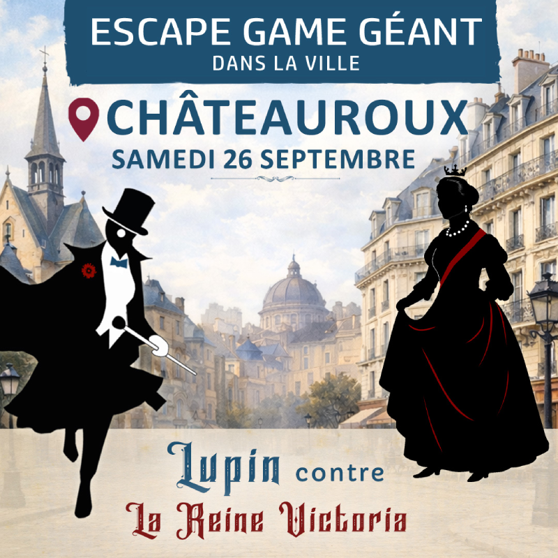 Escape Game Urbain : Lupin dans la ville