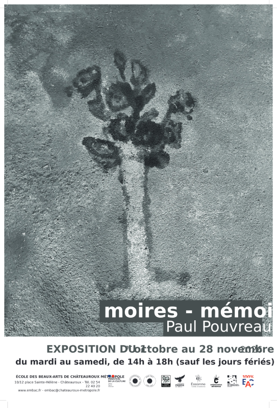 Exposition : Moires-mémoires – Paul Pouvreau