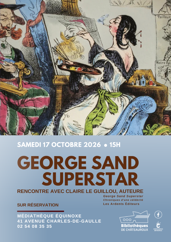 George Sand Superstar : conférence de Claire Le Guillou