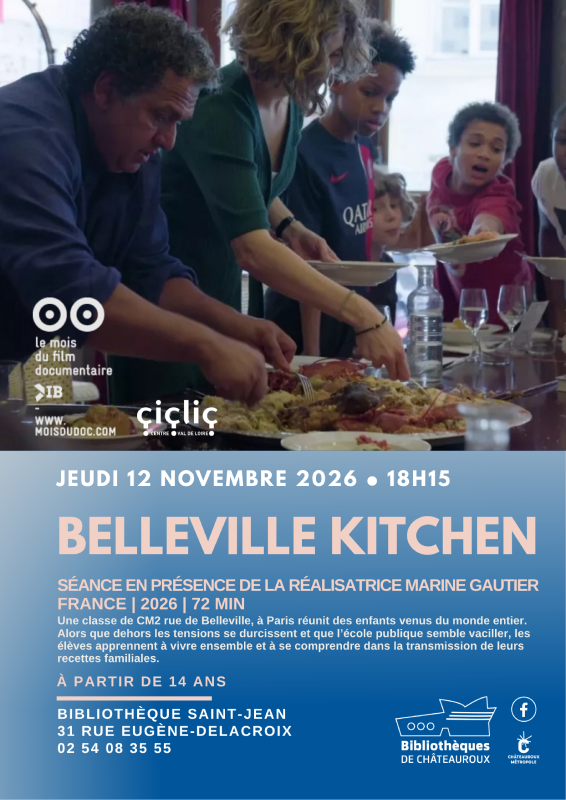 Film documentaire : Belleville Kitchen