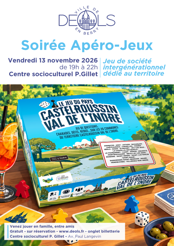 Soirée apéro-jeux