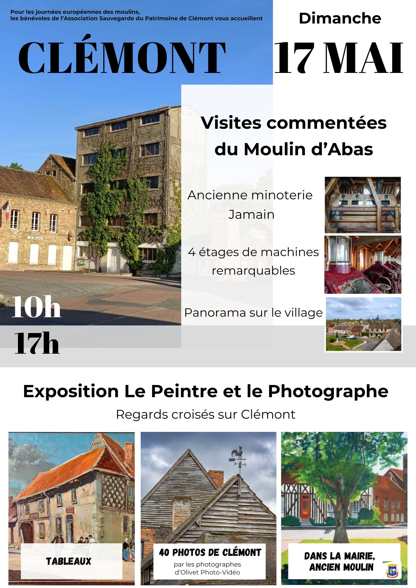 Visites commentées du Moulin d'Abas — visuel événement