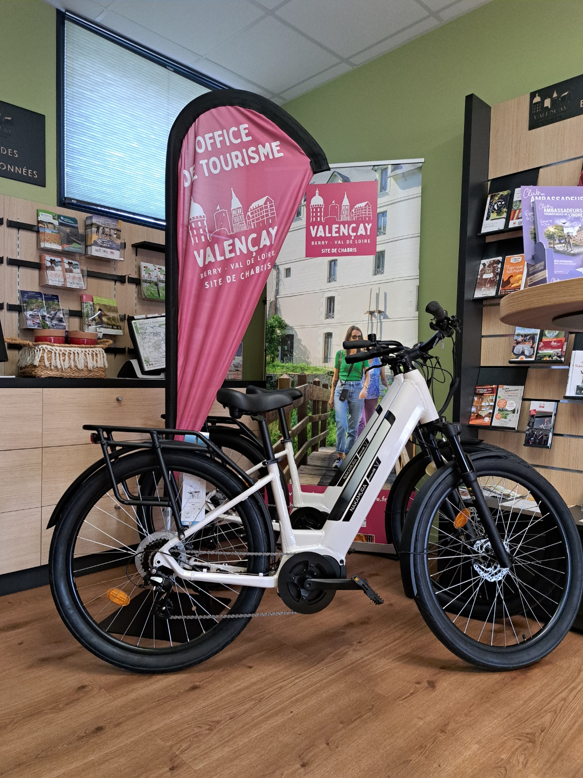 Location de vélos à assistance électrique à l'Office de Tourisme