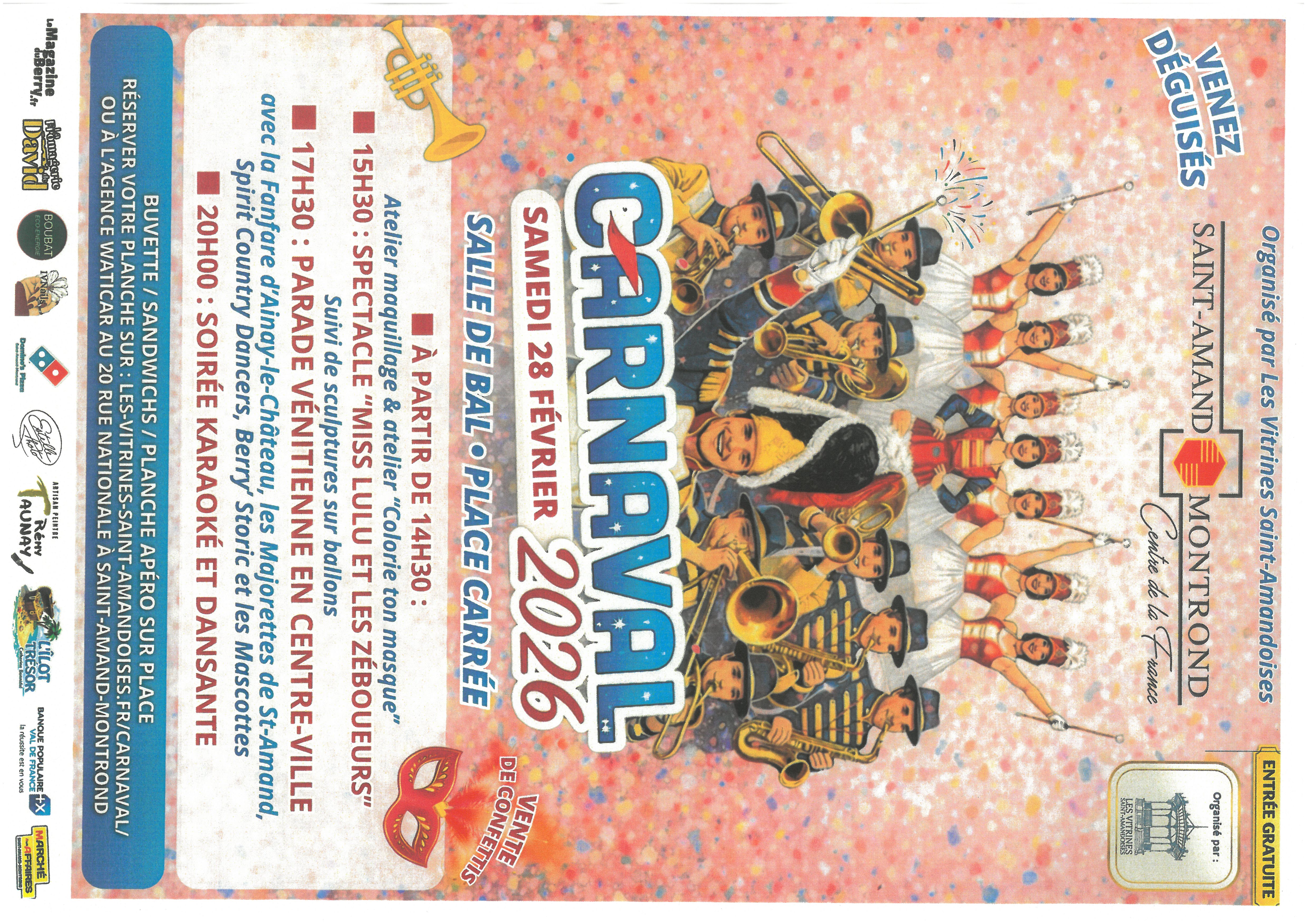 Carnaval à Saint-Amand-Montrond