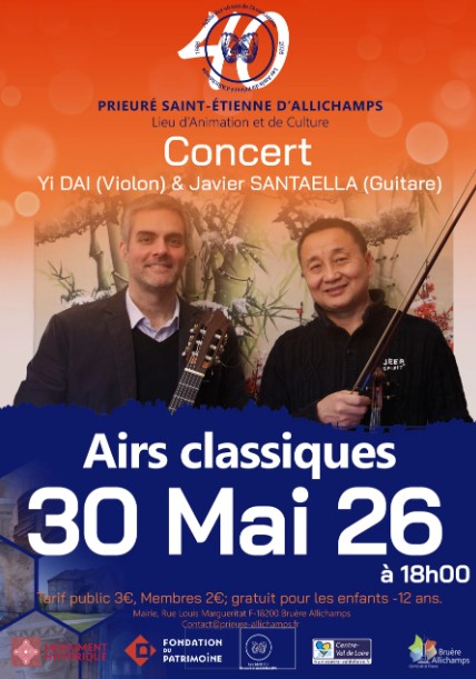 Concert guitare et violon