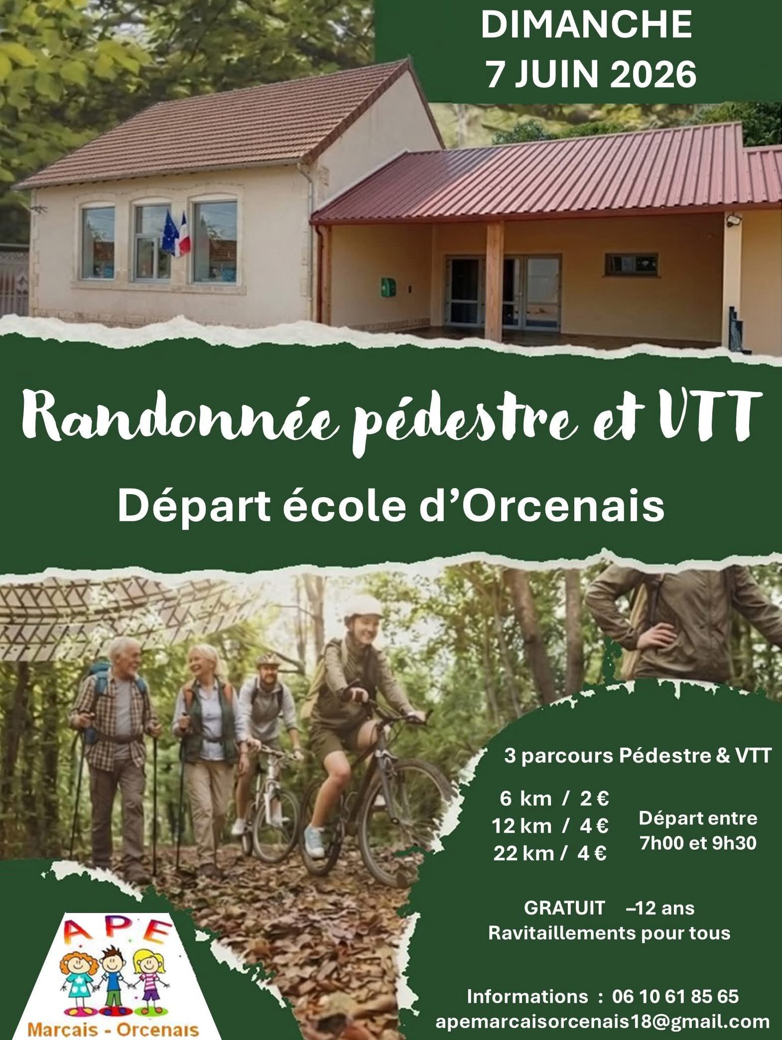 Randonnée pédestre et VTT