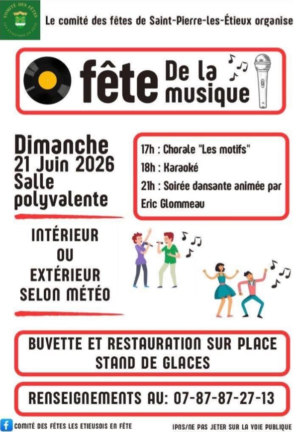 Fête de la musique Saint-Pierre-les-Etieux