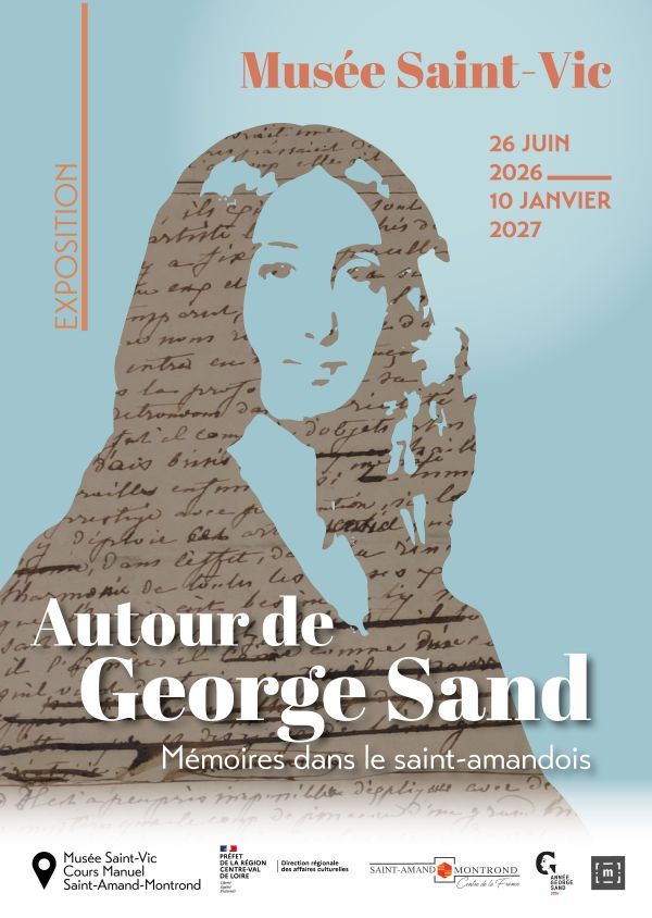 Visite guidée de l'exposition Autour de George Sand, mémoires dans le saint-amandois
