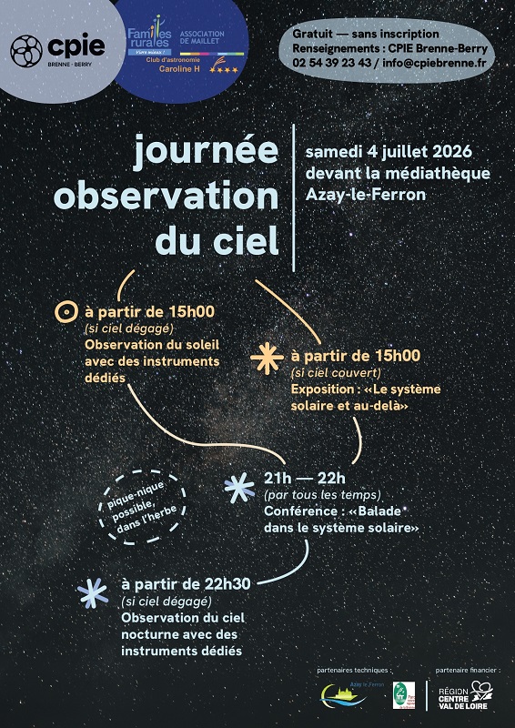 Journée observation du ciel