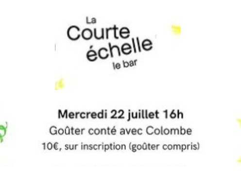 Goûter conté avec Colombe